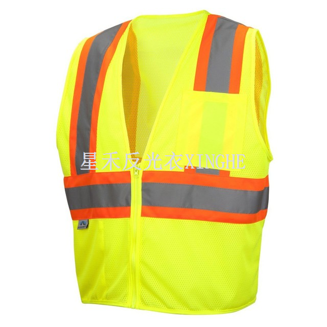 Mesh High-Vis Kontras Taye Sekirite Vest