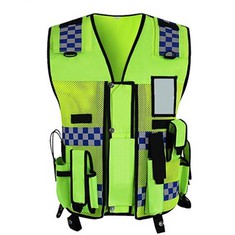 Amelyore Vizibilite Refleksyon Gilet Sekirite Lapolis