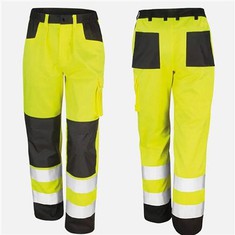 Hi Vis Konstriksyon Pantalon Sekirite meditativ