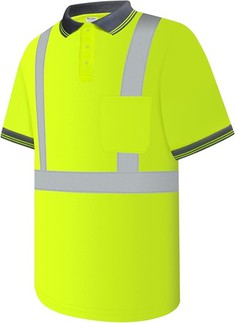 Te fè nan Lachin Depo Sekirite Polo Shirt