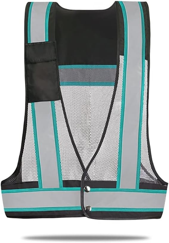 V-Fòm rèspirant Sekirite Vest